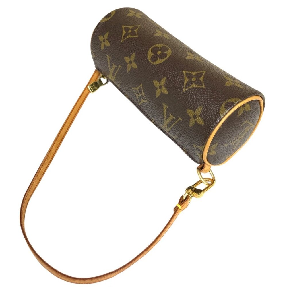 Authentic Louis Vuitton Papillon Attached Monogram Pouch/Handbag jp380-122725 - Picture 4 of 16